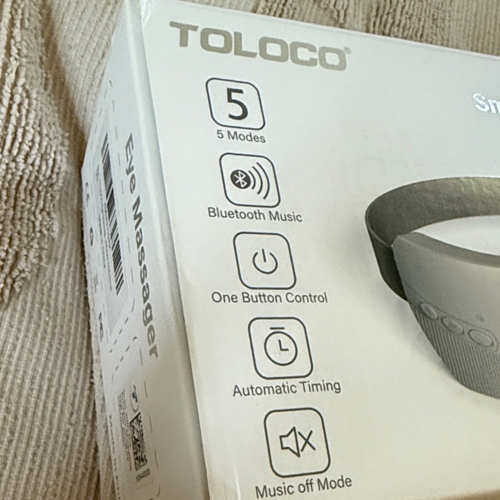 Smart Eye Massager - white and grey New in box - Picture 4 of 8